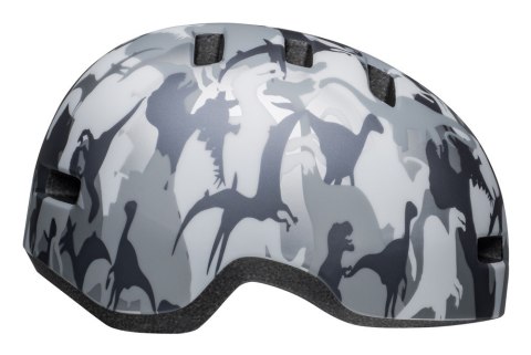 Kask dziecięcy BELL LIL RIPPER matte gray silver camosaurus roz. XS (45-52 cm) (NEW 2025)