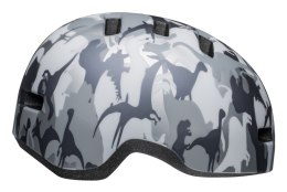 Kask dziecięcy BELL LIL RIPPER matte gray silver camosaurus roz. S (48-55 cm) (NEW 2025)