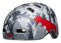Kask dziecięcy BELL LIL RIPPER matte gray silver camosaurus roz. S (48-55 cm) (NEW 2025)