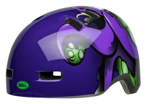 Kask dziecięcy BELL LIL RIPPER purple tentacle roz. XS (45-52 cm) (NEW 2025)