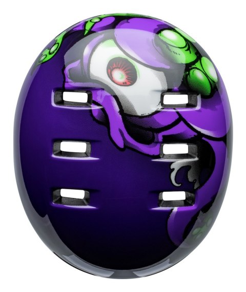 Kask dziecięcy BELL LIL RIPPER purple tentacle roz. S (48-55 cm) (NEW 2025)