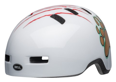 Kask dziecięcy BELL LIL RIPPER white grizzly roz. XS (45-52 cm) (NEW 2025)