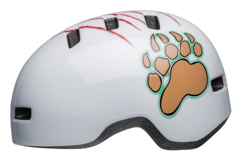 Kask dziecięcy BELL LIL RIPPER white grizzly roz. S (48-55 cm) (NEW 2025)