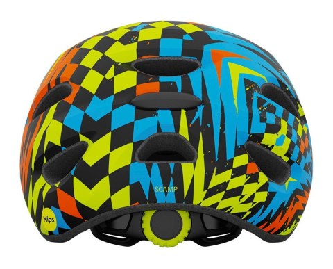 Kask dziecięcy GIRO SCAMP matte black check fade roz. XS (45-49 cm) (NEW 2025)