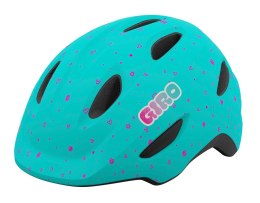 Kask dziecięcy GIRO SCAMP matte screaming teal roz. S (49-53 cm) (WYPRZEDAŻ -50%)