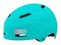 Kask dziecięcy juniorski GIRO DIME FS matte screaming teal roz. S (51-55 cm) (WYPRZEDAŻ -50%)