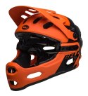 Kask full face BELL SUPER 3R MIPS matte orange black roz. L (58-62 cm) (NEW).