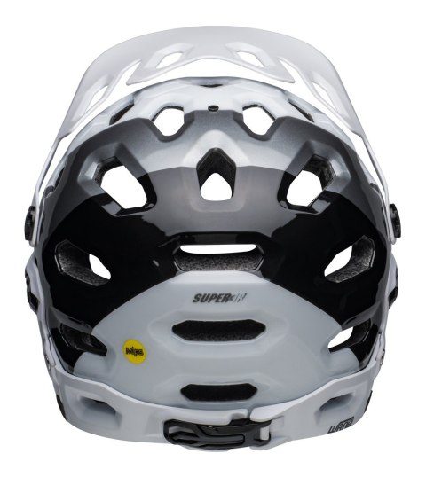 Kask full face BELL SUPER 3R MIPS matte white black roz. M (55-59 cm) (WYPRZEDAŻ -50%)