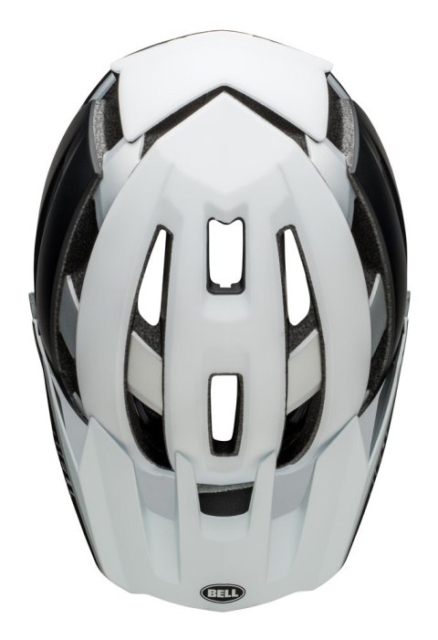 Kask full face BELL SUPER AIR R SPHERICAL matte black white roz. L (59-63 cm) (NEW 2025)