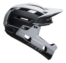 Kask full face BELL SUPER AIR R SPHERICAL matte black white roz. M (55-59 cm) (NEW 2025)