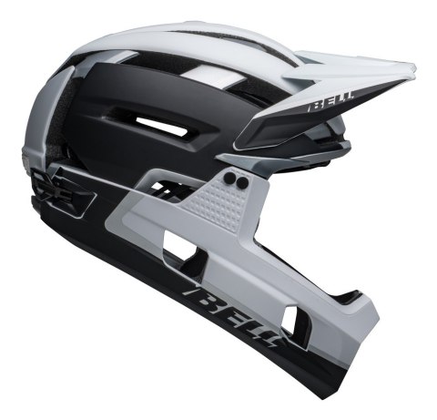 Kask full face BELL SUPER AIR R SPHERICAL matte black white roz. S (52-56 cm) (NEW 2025)
