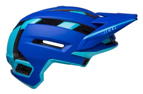Kask full face BELL SUPER AIR R SPHERICAL matte gloss blues roz. L (59-63 cm) (WYPRZEDAŻ -50%)