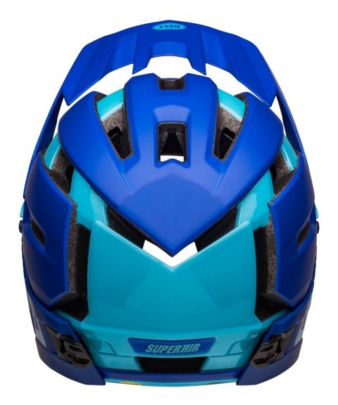 Kask full face BELL SUPER AIR R SPHERICAL matte gloss blues roz. S (52-56 cm) (WYPRZEDAŻ -50%)