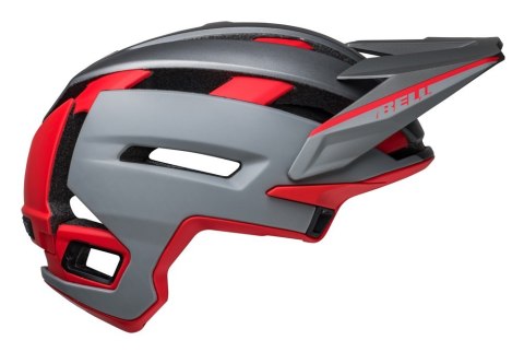 Kask full face BELL SUPER AIR R SPHERICAL matte gray red roz. M (55-59 cm) (NEW 2025)
