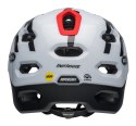 Kask full face BELL SUPER DH SPHERICAL fasthouse matte gloss black white roz. L (58-62 cm) (NEW 2025)