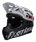 Kask full face BELL SUPER DH MIPS SPHERICAL fasthouse matte gloss black white roz. M (55-59 cm) (WYPRZEDAŻ -50%)