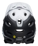 Kask full face BELL SUPER DH SPHERICAL matte black white roz. M (55-59 cm) (NEW 2025)