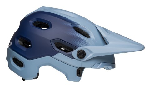 Kask full face BELL SUPER DH SPHERICAL matte light blue navy roz. L (58-62 cm) (NEW 2025)