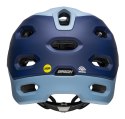 Kask full face BELL SUPER DH SPHERICAL matte light blue navy roz. L (58-62 cm) (NEW 2025)