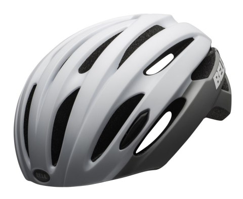 Kask gravel szosowy BELL AVENUE MIPS matte gloss white gray roz. Uniwersalny S/M (50-57 cm) (NEW 2025)