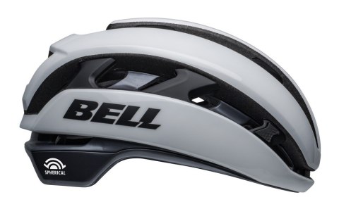 Kask gravel szosowy BELL XR SPHERICAL matte gloss white black roz. L (58-62 cm) (NEW 2025)