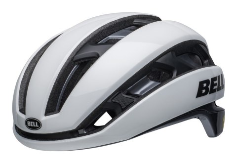Kask gravel szosowy BELL XR SPHERICAL matte gloss white black roz. L (58-62 cm) (NEW 2025)