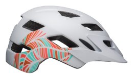 Kask juniorski BELL SIDETRACK matte white chapelle roz. Uniwersalny (50-57 cm) (NEW)