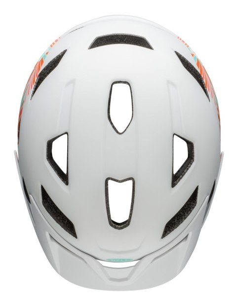 Kask juniorski BELL SIDETRACK matte white chapelle roz. Uniwersalny (50-57 cm) (NEW)