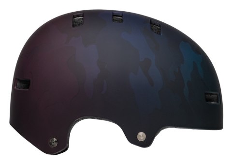 Kask juniorski BELL SPAN matte black blue camo roz. S (51-55 cm) (WYPRZEDAŻ -50%)