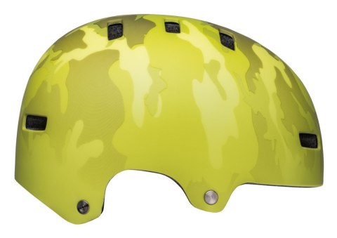 Kask juniorski BELL SPAN matte hi-viz yellow camo roz. S (51-55 cm) (WYPRZEDAŻ -50%)