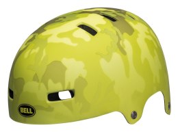Kask juniorski BELL SPAN matte hi-viz yellow camo roz. S (51-55 cm) (WYPRZEDAŻ -50%)