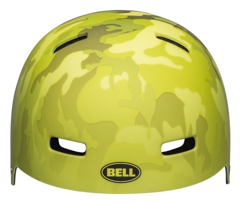 Kask juniorski BELL SPAN matte hi-viz yellow camo roz. S (51-55 cm) (WYPRZEDAŻ -50%)