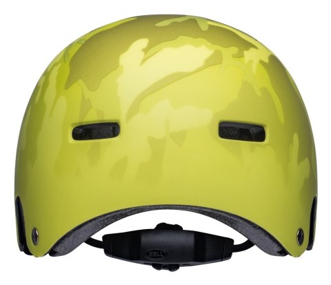 Kask juniorski BELL SPAN matte hi-viz yellow camo roz. S (51-55 cm) (WYPRZEDAŻ -50%)