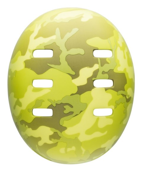 Kask juniorski BELL SPAN matte hi-viz yellow camo roz. S (51-55 cm) (WYPRZEDAŻ -50%)