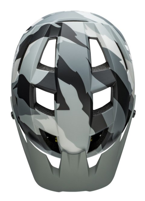 Kask mtb BELL SPARK 2 matte gray camo roz. Uniwersalny S/M (52-57 cm) (NEW 2025)
