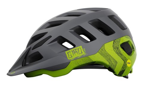 Kask mtb GIRO RADIX matte metallic black ano lime roz. L (59-63 cm) (NEW 2025)