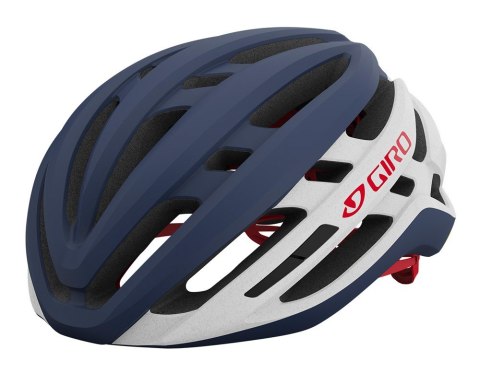 Kask szosowy GIRO AGILIS matte midnight white red roz. L (59-63 cm) (NEW 2025)