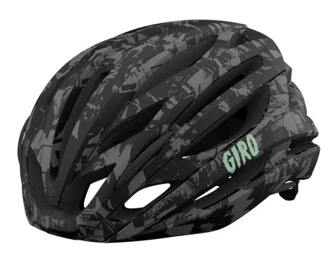 Kask szosowy GIRO SYNTAX matte black underground roz. M (55-59 cm) (WYPRZEDAŻ -50%)