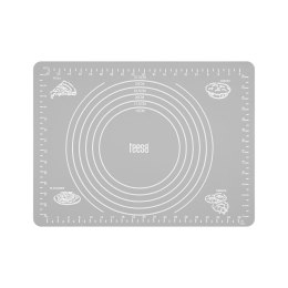 Silikonowa stolnica 40x30 cm szara