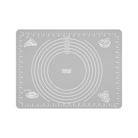 Silikonowa stolnica 40x30 cm szara