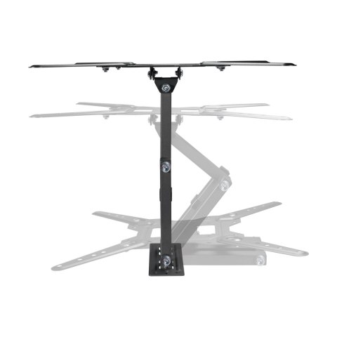 Uchwyt do ściany Kruger&Matz do LED TV 23-55 cali czarny (regulacja w pionie i w poziomie)