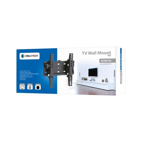 Uchwyt naścienny uniwersalny do LED TV (23-42") regulacja w pionie