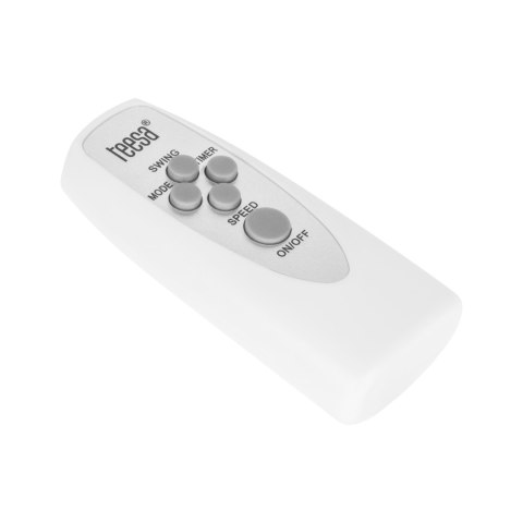 Wentylator stojący Teesa sterowany pilotem (biały)