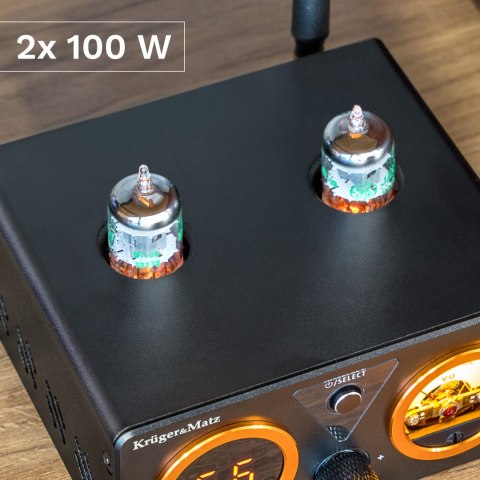 Wzmacniacz lampowy stereo Kruger&Matz model A80-PRO
