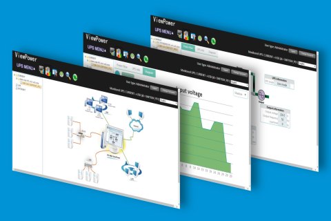 Zasilacz awaryjny komputerowy UPS REBEL model Nanopower Plus 650 ( offline, 650VA / 360W , 230 V , 50Hz , LCD , USB , RJ45 )