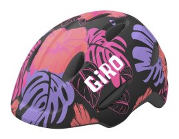 Kask dziecięcy GIRO SCAMP MIPS matte black floral roz. XS (45-49 cm) (NEW 2025)