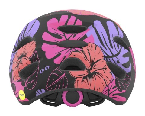 Kask dziecięcy GIRO SCAMP MIPS matte black floral roz. S (49-53 cm) (NEW 2025)