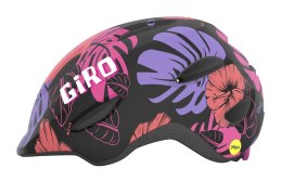 Kask dziecięcy GIRO SCAMP matte black floral roz. XS (45-49 cm) (NEW 2025)