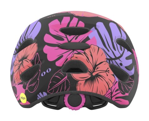 Kask dziecięcy GIRO SCAMP matte black floral roz. S (49-53 cm) (NEW 2025)
