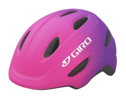 Kask dziecięcy GIRO SCAMP matte pink purple fade roz. S (49-53 cm) (WYPRZEDAŻ -50%)